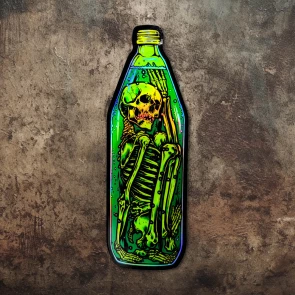 holographic-skeleton-bottle